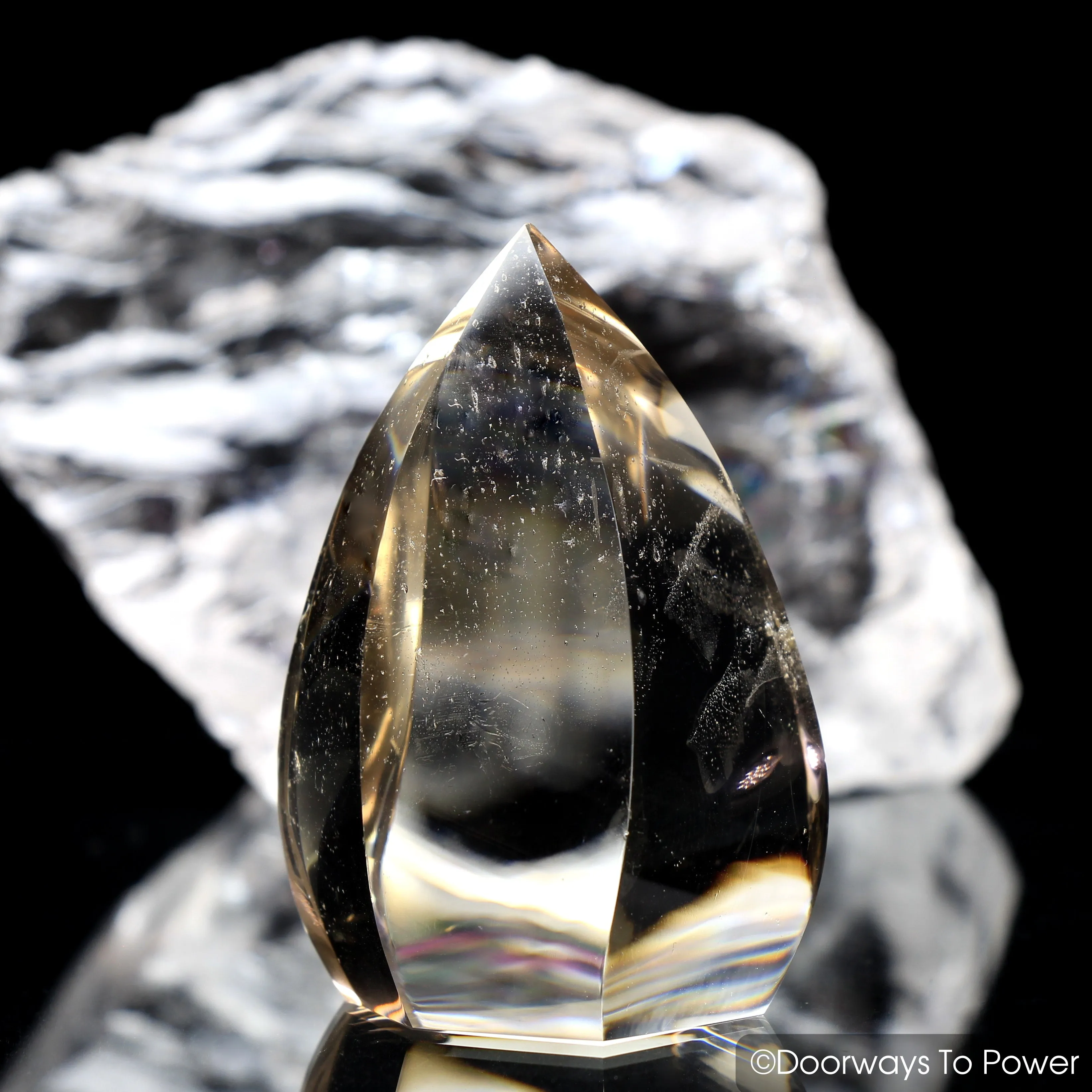 John of God Citrine Abundance Casa Healing Crystal 'The Golden Stone of Wealth'