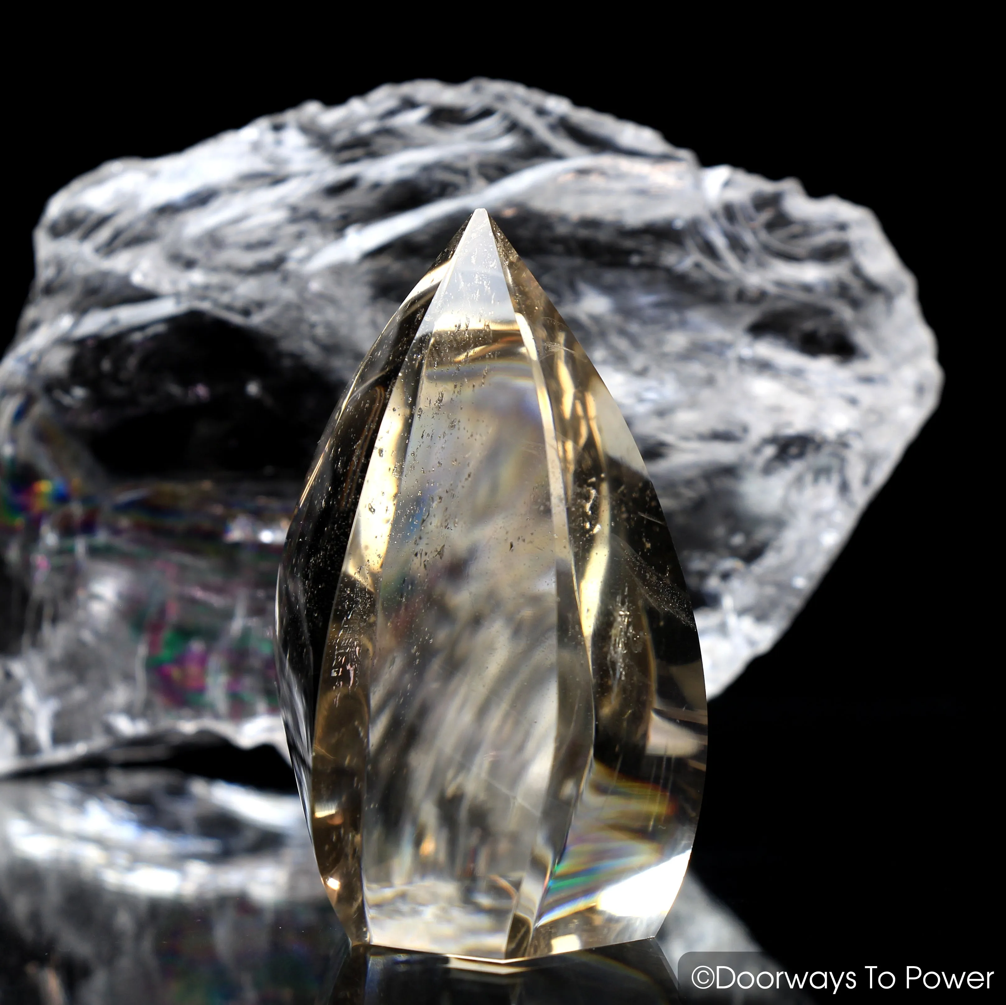 John of God Citrine Abundance Casa Healing Crystal 'The Golden Stone of Wealth'