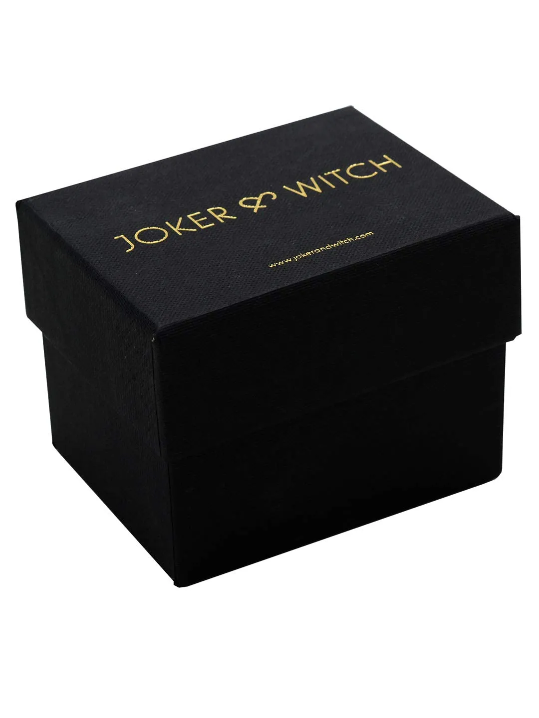 Joker & Witch Miracle Black Analogue Watch Bracelet Set for Women