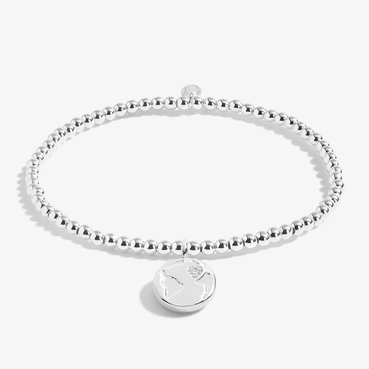 Joma Jewellery Silver A Little 'You Mean The World To Me' Bracelet