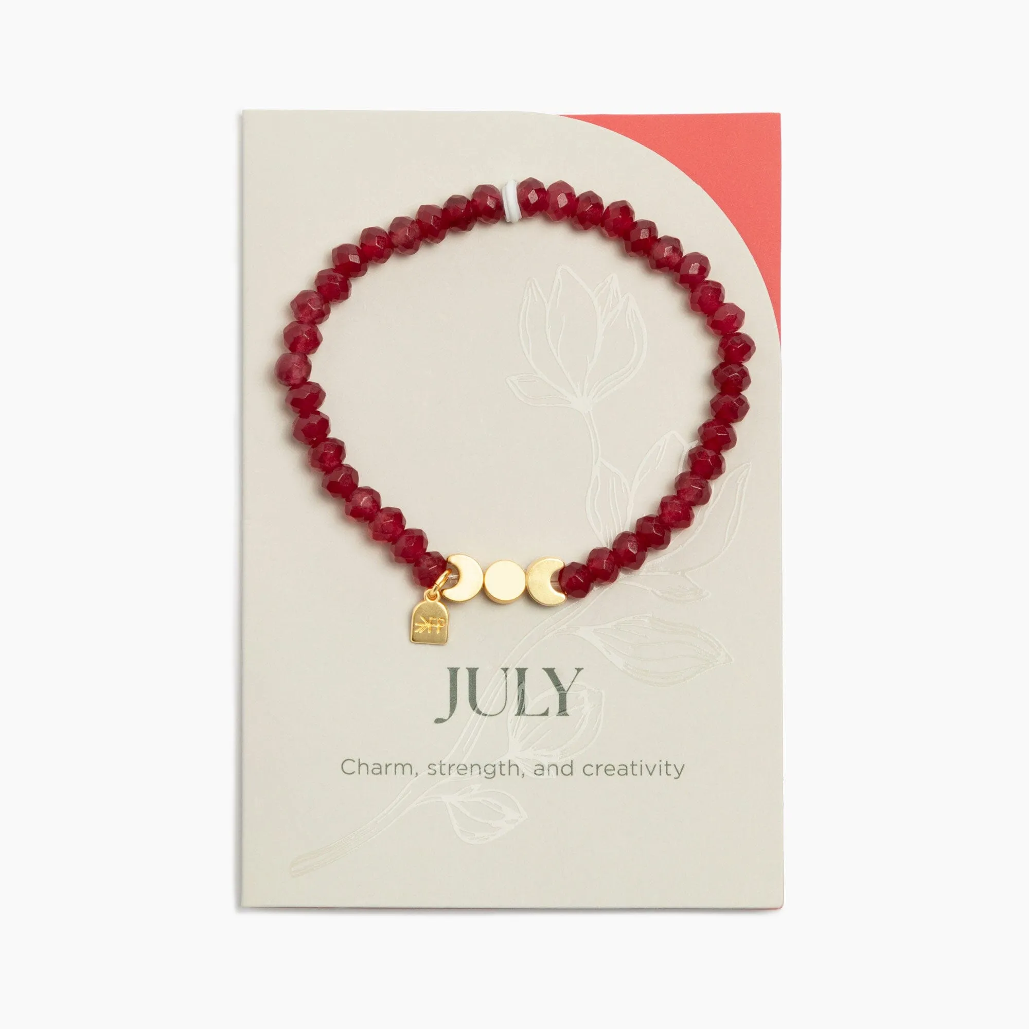 July Birthstone Bracelet