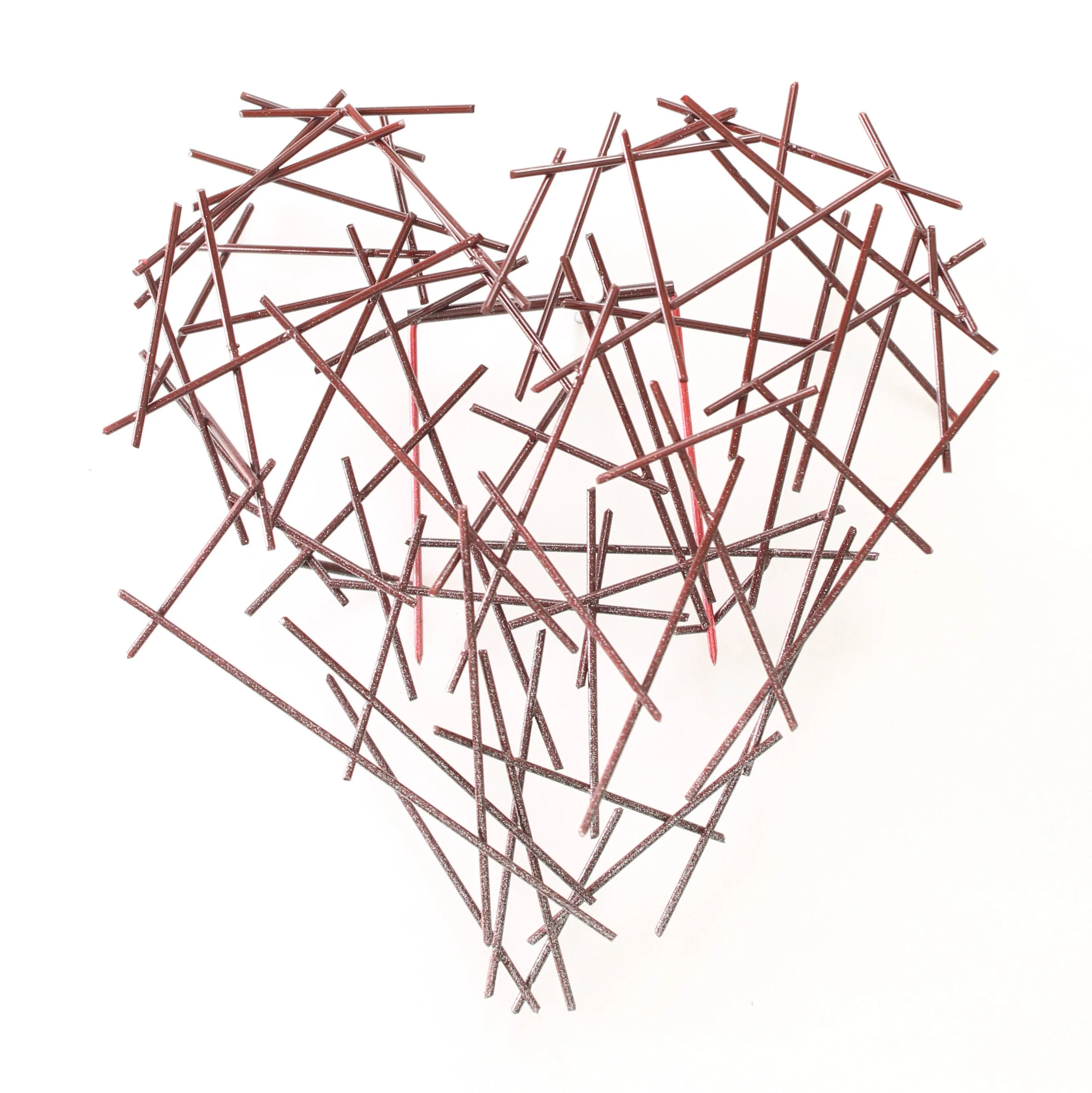 Kazunori Kodani - Stainless Steel Heart Brooch