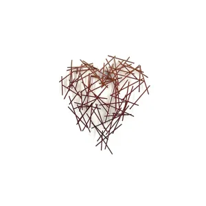 Kazunori Kodani - Stainless Steel Heart Brooch