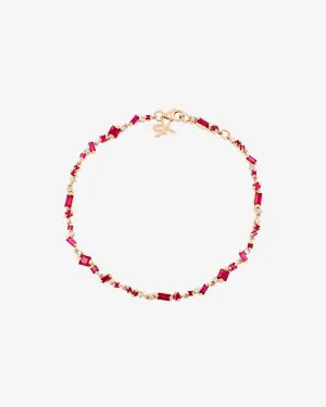 La Fantaisie Star Dust Ruby Bracelet