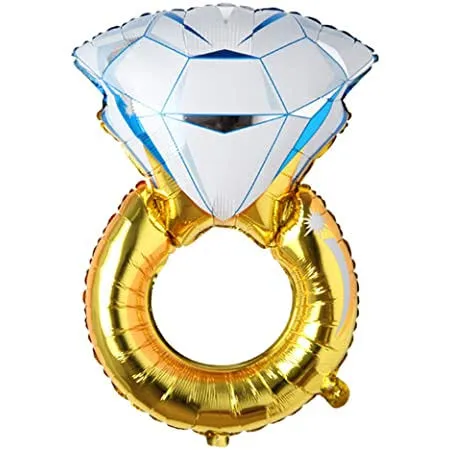 LARGE GOLD RING BALLOON