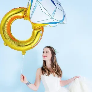 LARGE GOLD RING BALLOON