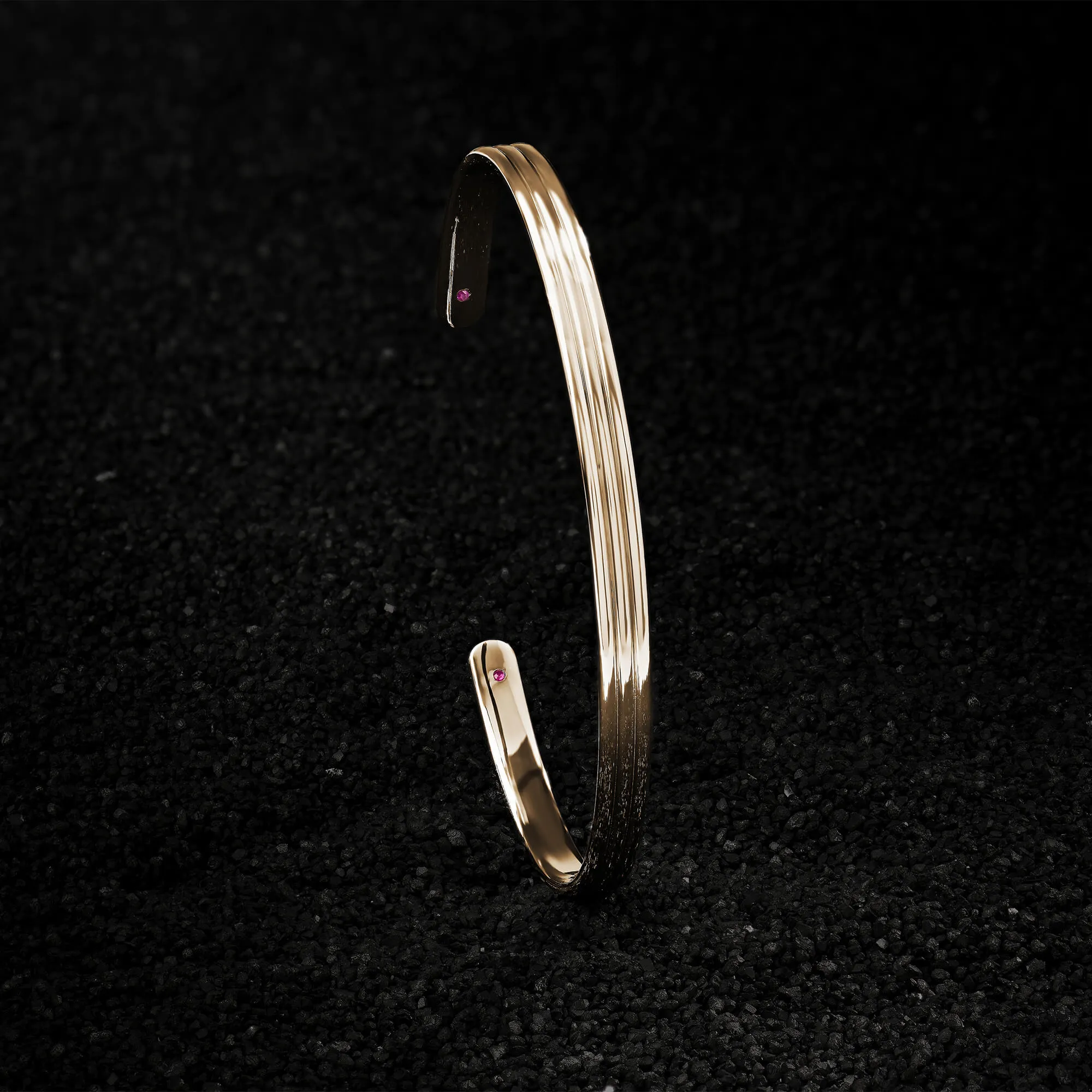 Lined Cuff in Gold