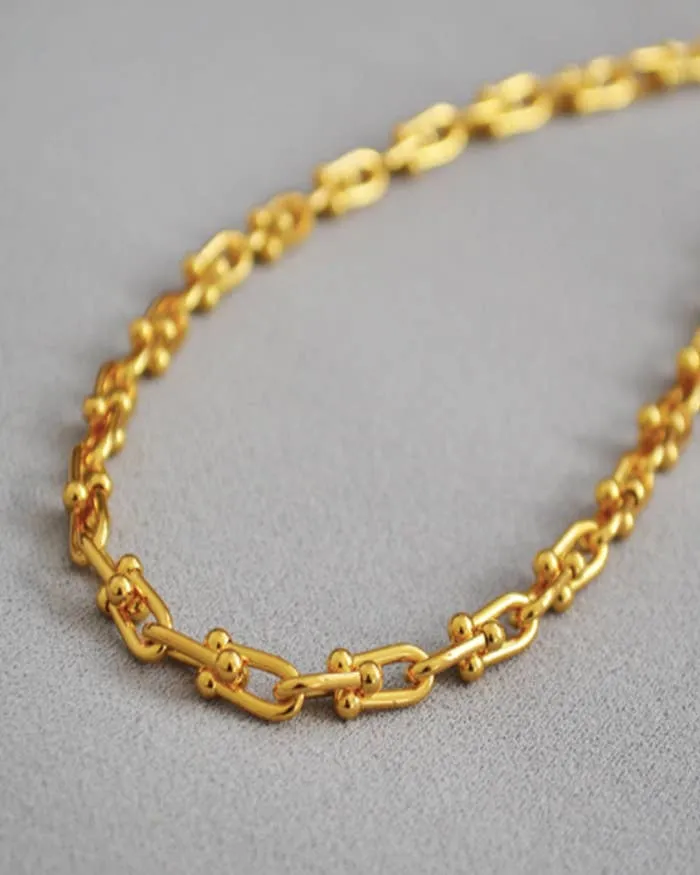 Linked Chain Necklace