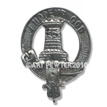 MacNaughton Clan Crest Brooch