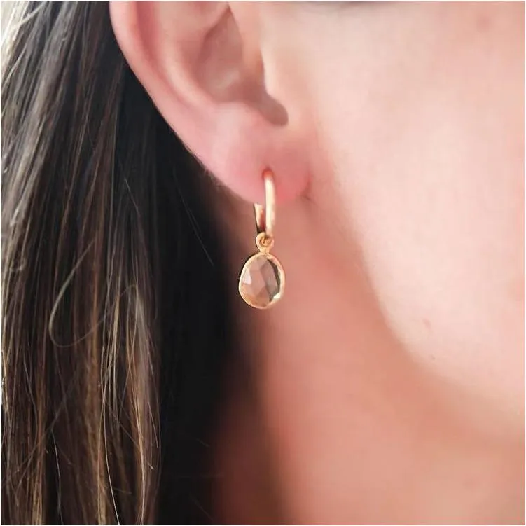 Manhattan Gold & Citrine Interchangeable Gemstone Drops