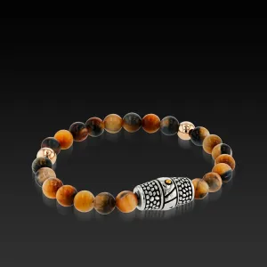 Matrix Tiger's Eye Bead Bracelet