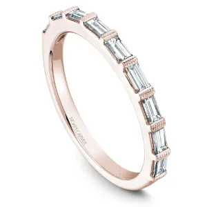 Noam Carver Half Anniversary Diamond Wedding Ring in 14K Rose Gold (0.49ctw)