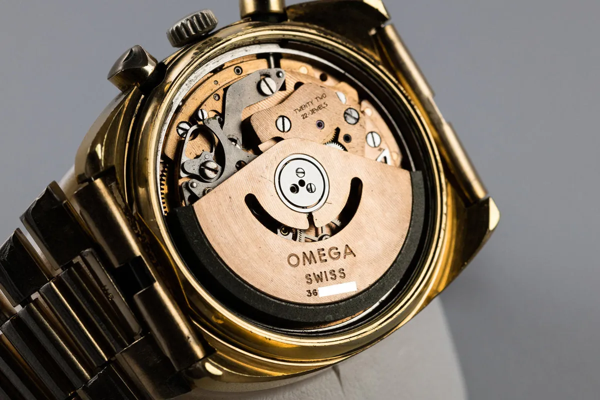 Omega Plated Gold Seamaster 176.007