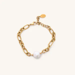 Pearl Chain Bracelet