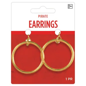 Pirate Hoop Earrings | 1pair