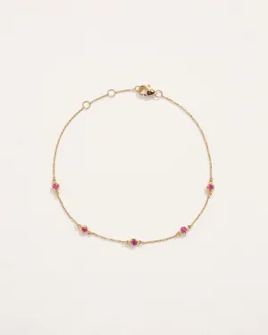 Ruby Station Bracelet