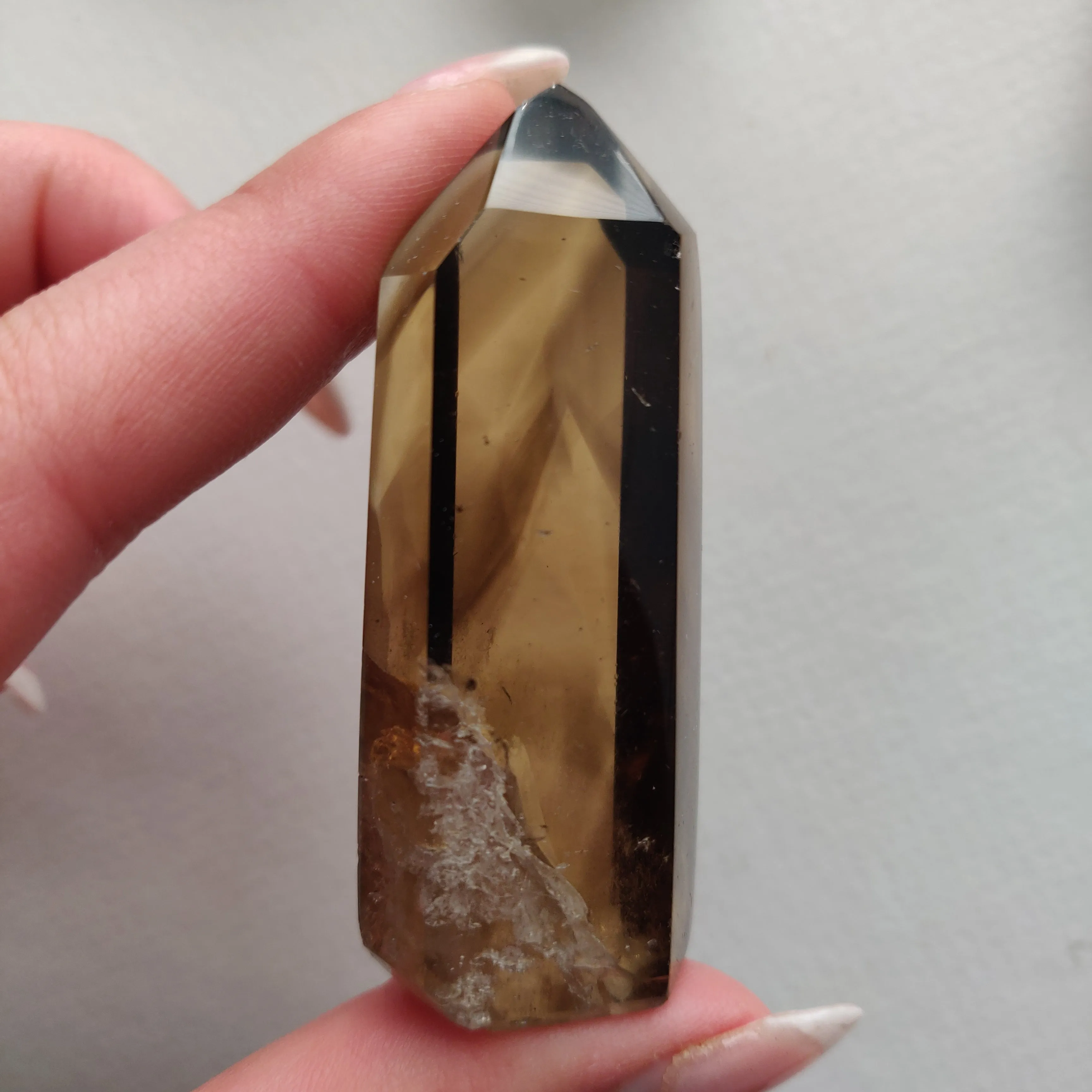 Smoky Citrine Point (#14E)