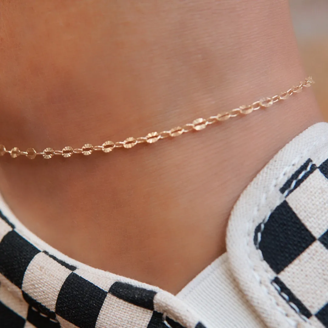 Sparkle Chain Anklet