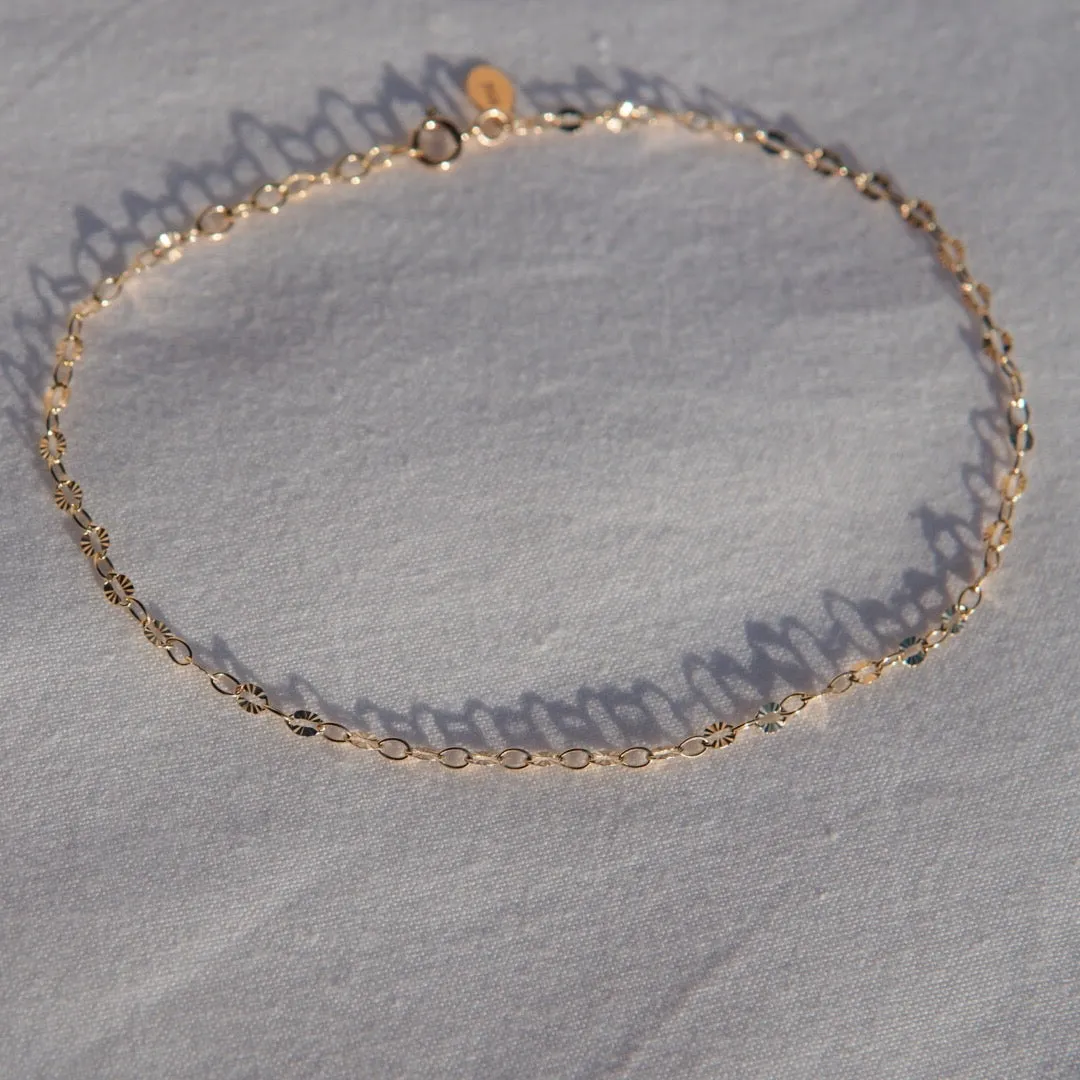 Sparkle Chain Anklet