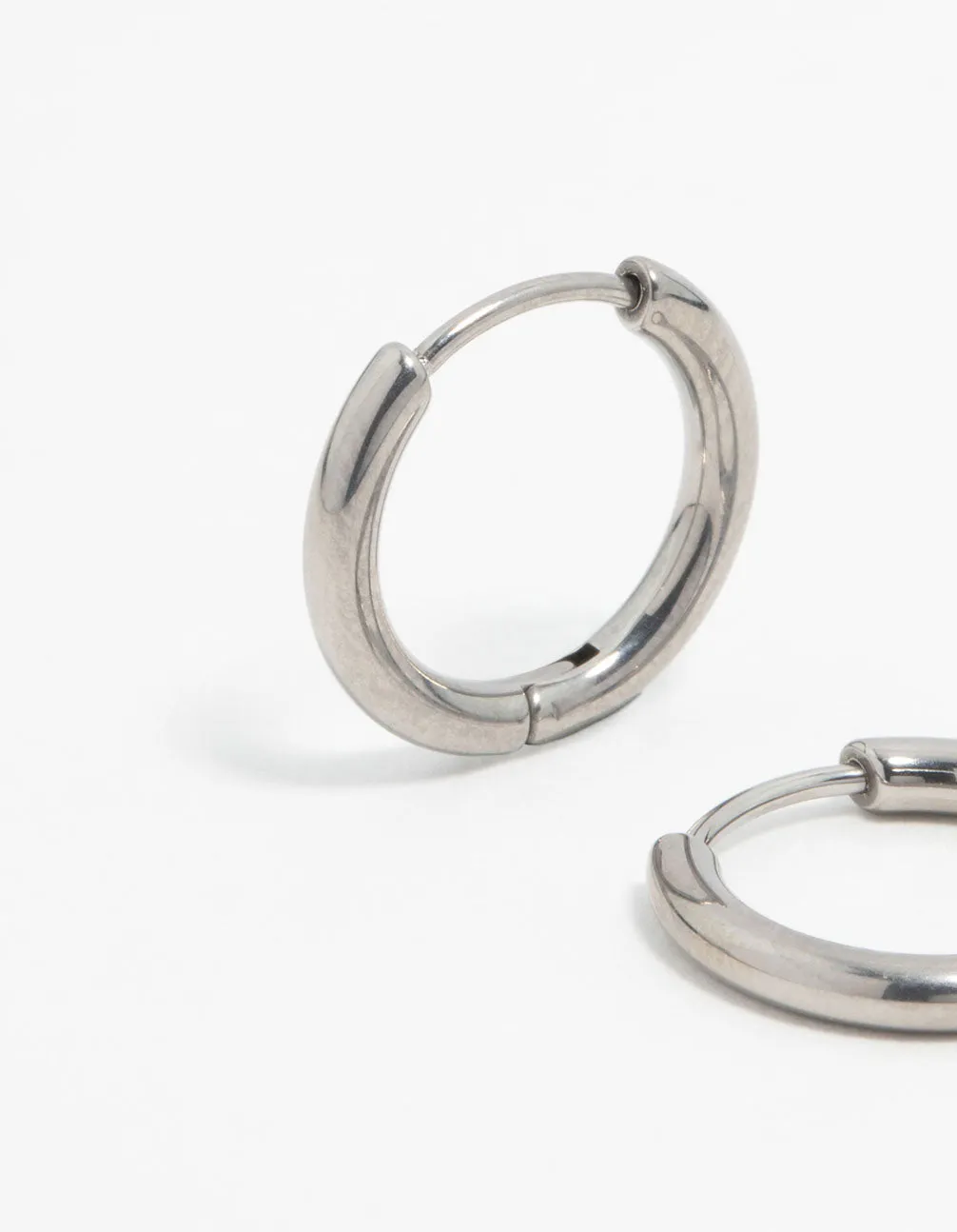 Titanium Small Classic Hoop Earrings