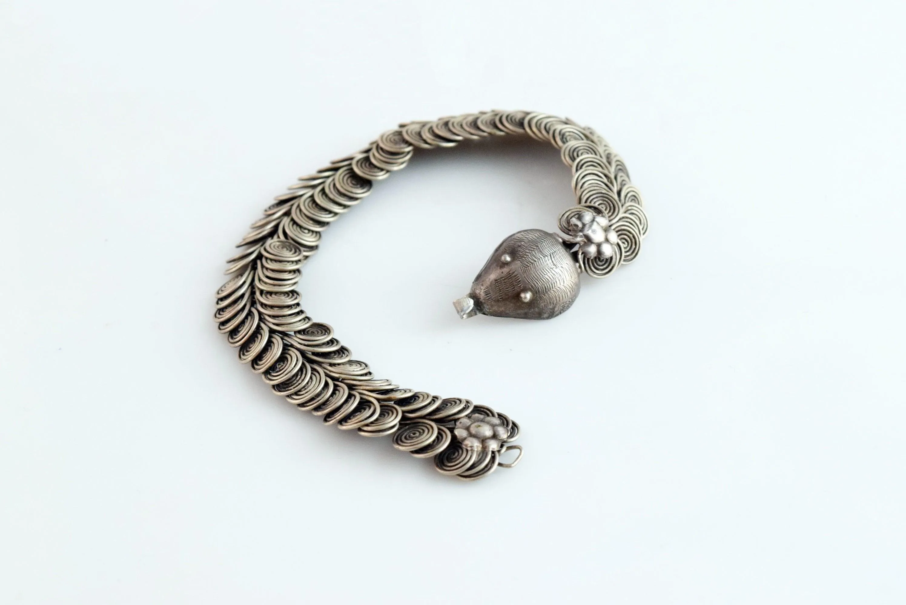 Vintage Twisted Wire Snake Bracelet