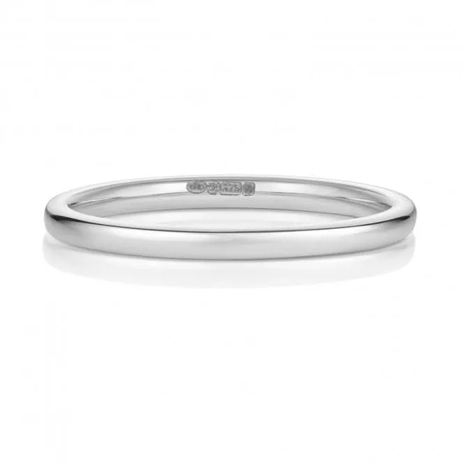 Wedding Band 9K Soft Court 1.7mm-1.4 Wedding  Ring W130WM