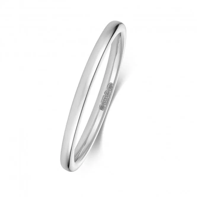 Wedding Band 9K Soft Court 1.7mm-1.4 Wedding  Ring W130WM